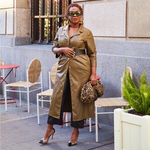 Zara vegan leather dress, Size XXL